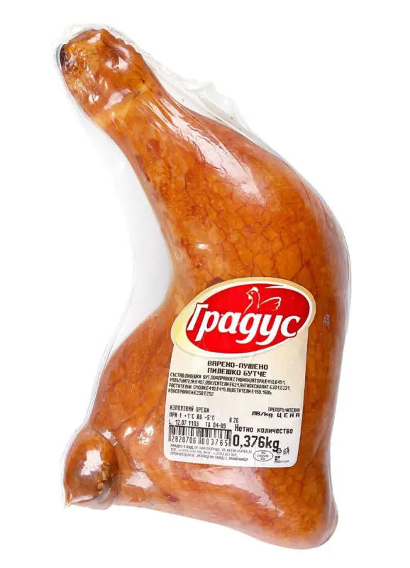 Градус Пилешко бутче варено-пушено