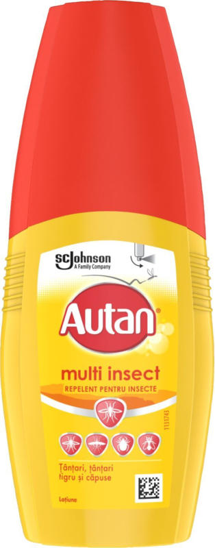 Autan Protection Лосион или Аерозол против комари и кърлежи