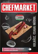 Chef Market: Chef Market újság érvényessége 2025.06.30-ig - 2025.06.30 napig