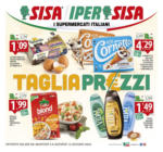 Sisa Taglia prezzi - al 12.06.2025