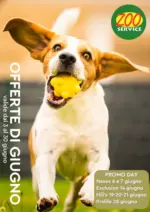 Zoo Service Offerte di Giugno - al 30.06.2025