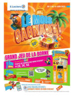 E.Leclerc LE MOIS GAGNANT 3 (EX DM11) - au 14.06.2025