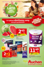 Gazetka LATO FIRST MINUTE Moje Auchan Auchan – do 11.06.2025