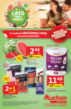 Gazetka LATO FIRST MINUTE Supermarket Auchan Auchan – do 11.06.2025