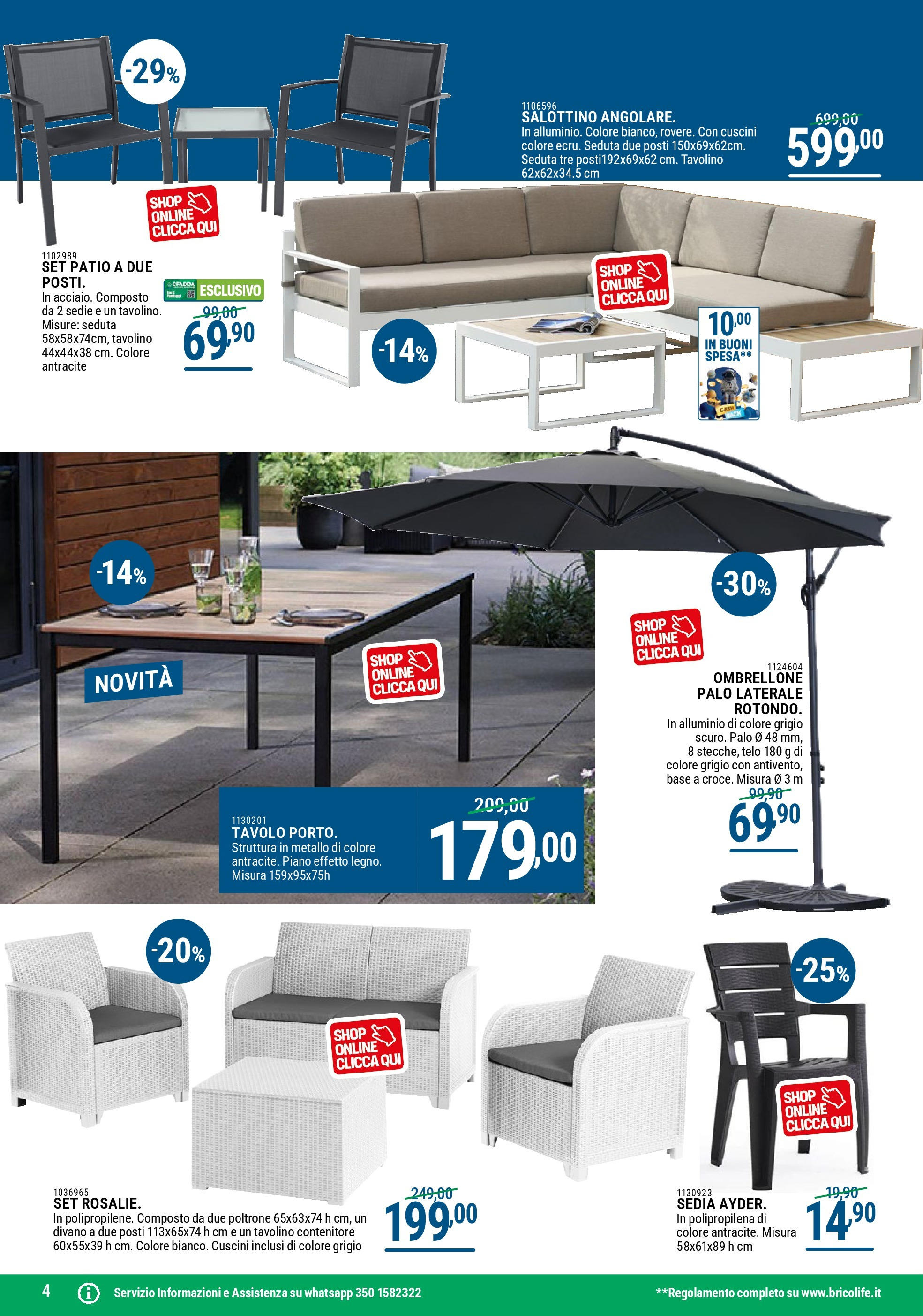 Nuovo CFadda - Super sconti Giugno dal 04/06/2025 > offerte anteprima 🛍️ | Pagina: 4 | Prodotti: Tavolino, Contenitore, Divano, Tavolo