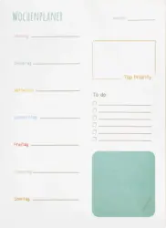 Paradies Notizblock 50 Blatt 18x24cm