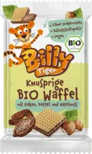 dm drogerie markt Billy Tiger Kindersnack Knusprige Bio Waffel ab 3 Jahren