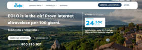 Prova Internet ultraveloce per 100 giorni