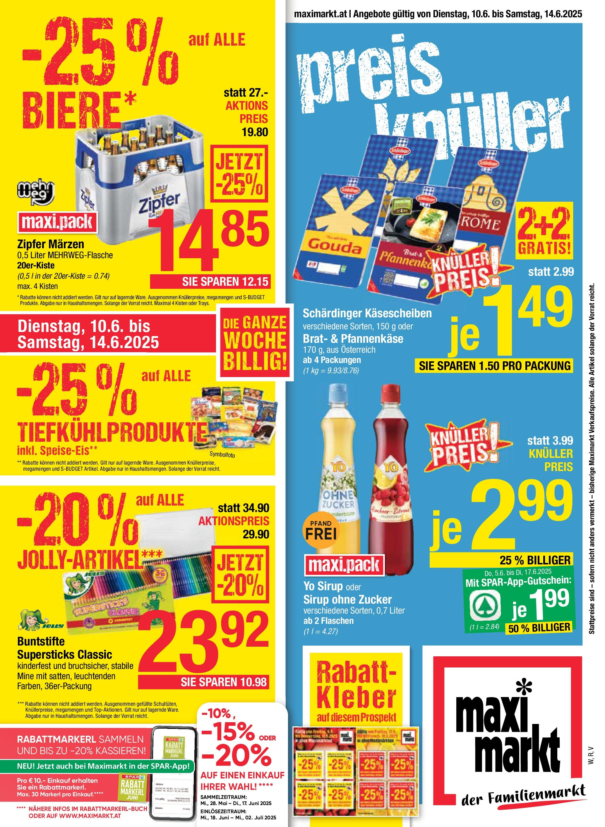  Maximarkt Vöcklabruck, Wels, Ried ab (10.06.2025 - 14.06.2025) - Seite 1