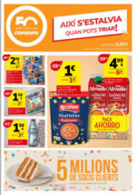 Consum AIXÍ S'ESTALVIA QUAN POTS TRIAR! OFERTA JUNY - hasta el 25.06.2025