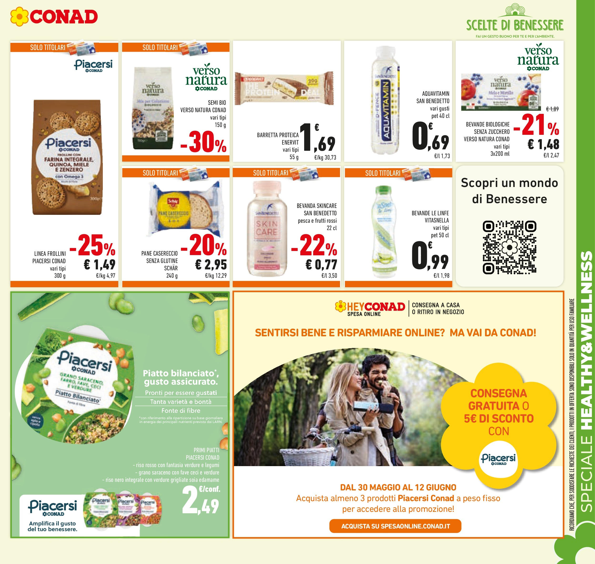 Volantino Conad dal 04/06/2025 > Anteprima - Giugno | Pagina: 23 | Prodotti: Riso, Tè, Farina, Barretta
