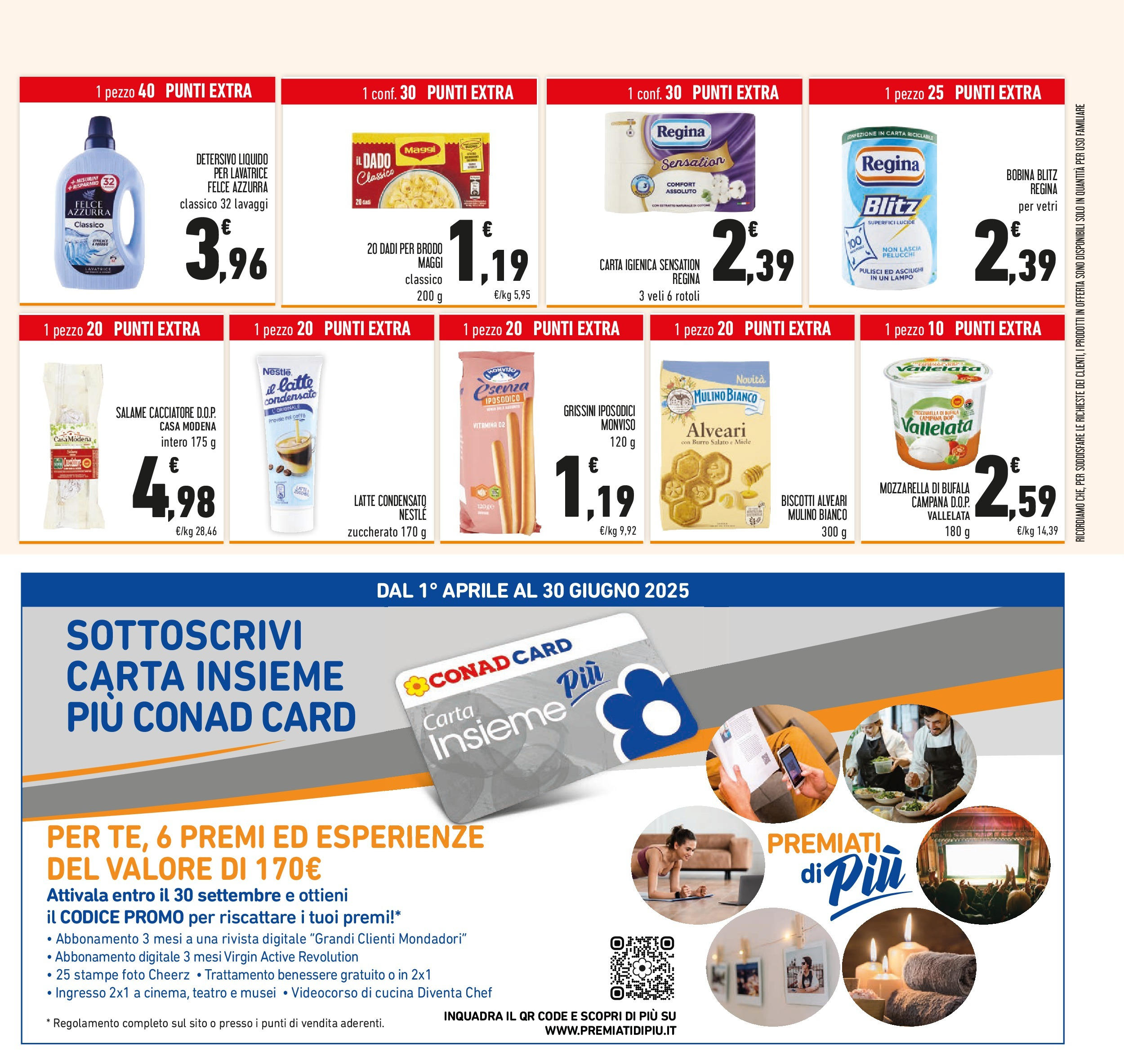 Volantino Conad dal 04/06/2025 > Anteprima - Giugno | Pagina: 31 | Prodotti: Salame, Biscotti, Grissini, Latte condensato