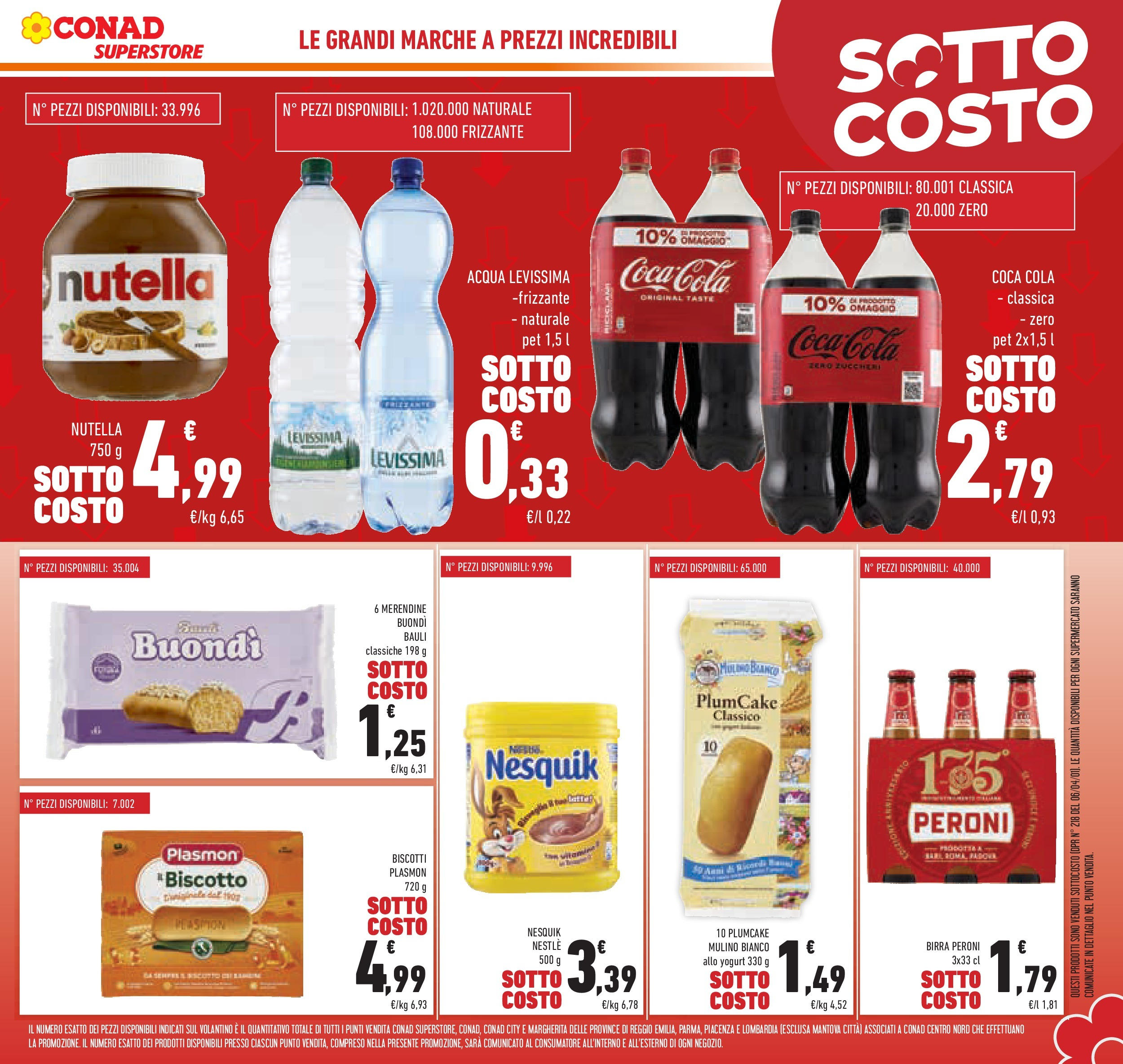 Volantino Conad dal 04/06/2025 > Anteprima - Giugno | Pagina: 5 | Prodotti: Yogurt, Nutella, Plumcake, Merendine