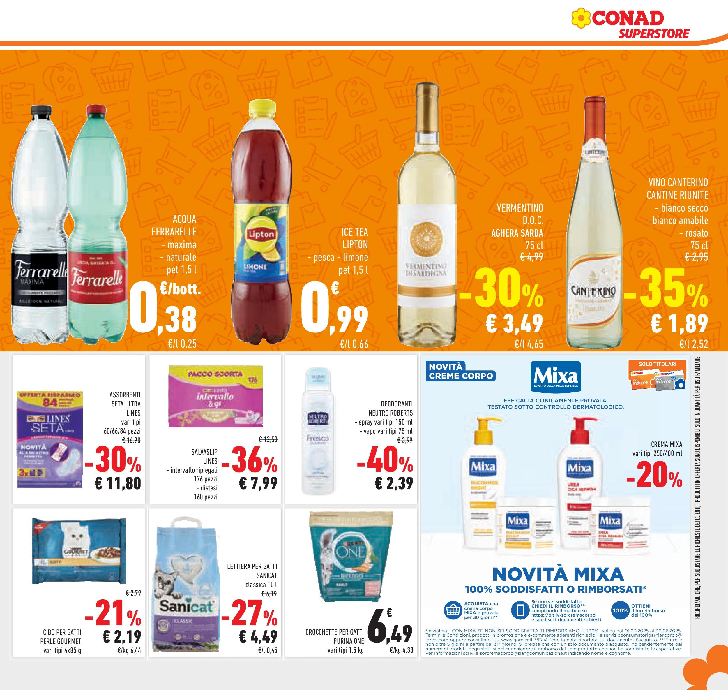 Volantino Conad dal 04/06/2025 > Anteprima - Giugno | Pagina: 31 | Prodotti: Acqua, Pesca, Crocchette, Data
