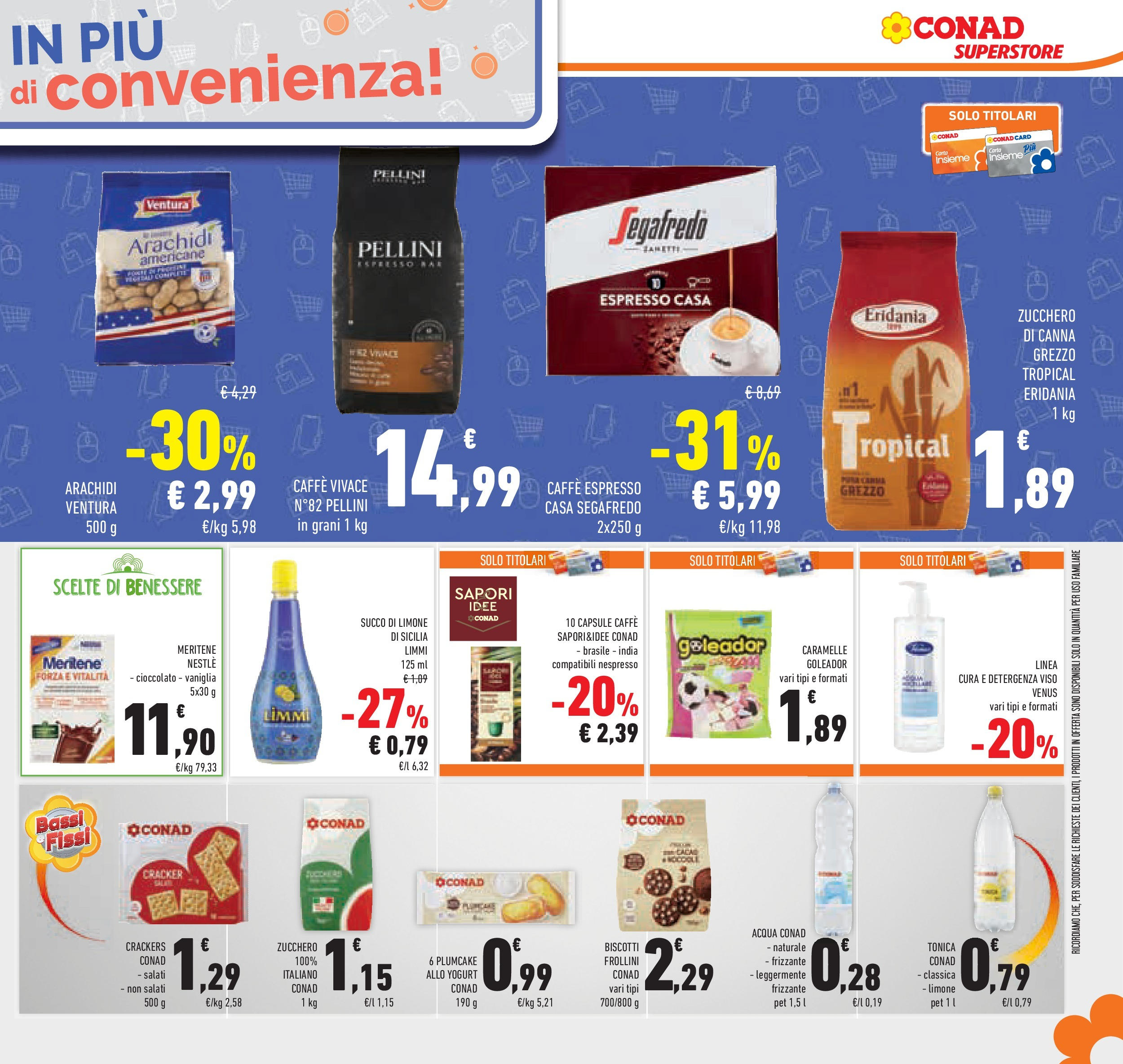 Volantino Conad dal 04/06/2025 > Anteprima - Giugno | Pagina: 41 | Prodotti: Cioccolato, Caramelle, Zucchero, Plumcake