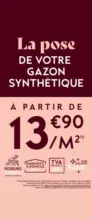 Saint Maclou Saint Maclou, expert en pose de gazon synthétique ! - au 24.06.2025