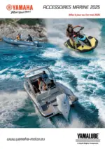 Yamaha Catalogue Yamaha Marine - Accessoires Marine 2025 - au 31.12.2025