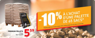 Palette De 65 Sacs De Premium Pellets 15kg