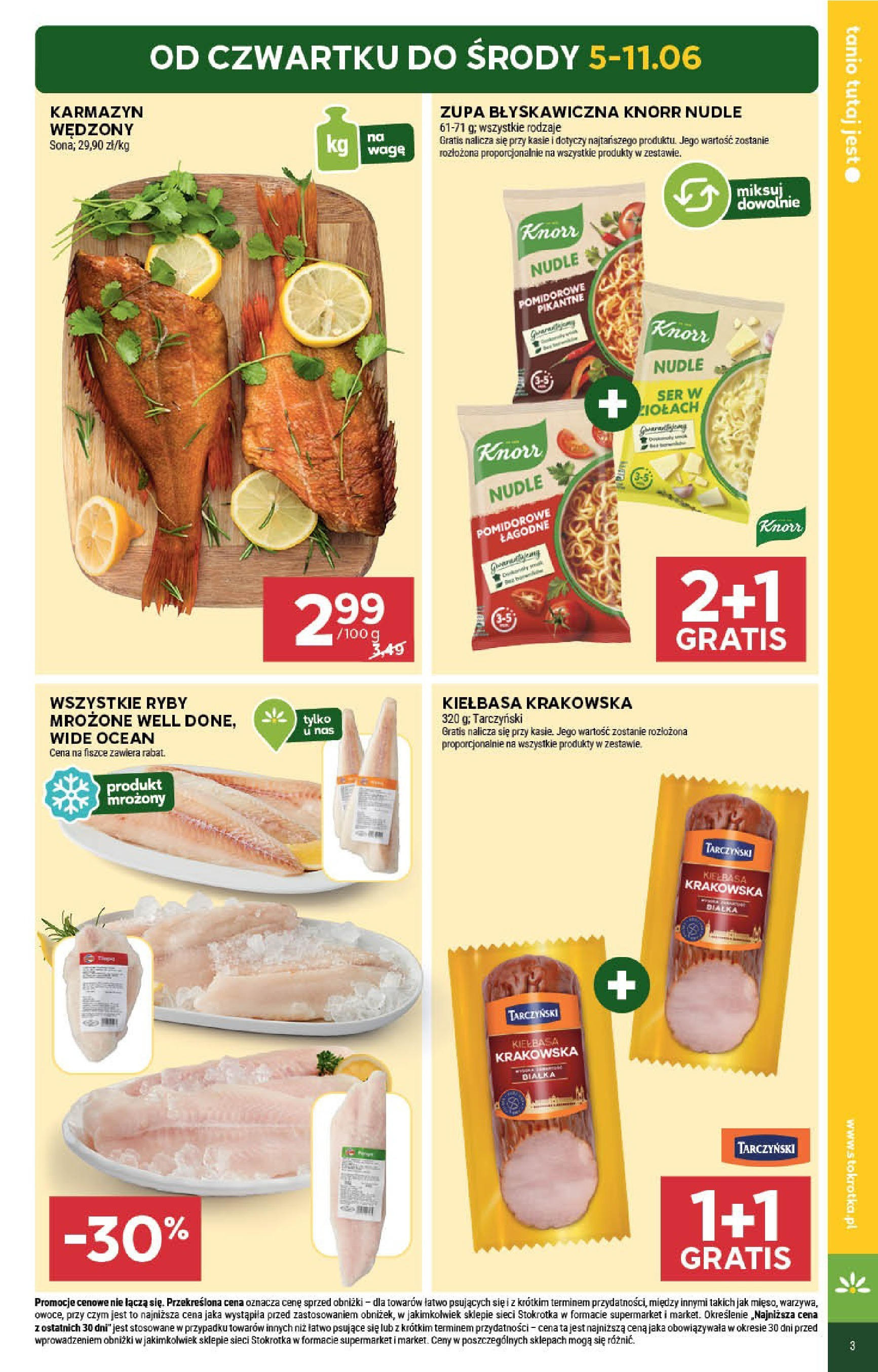 Stokrotka Gazetka 05.06.2025 - Promocje online | Strona: 3