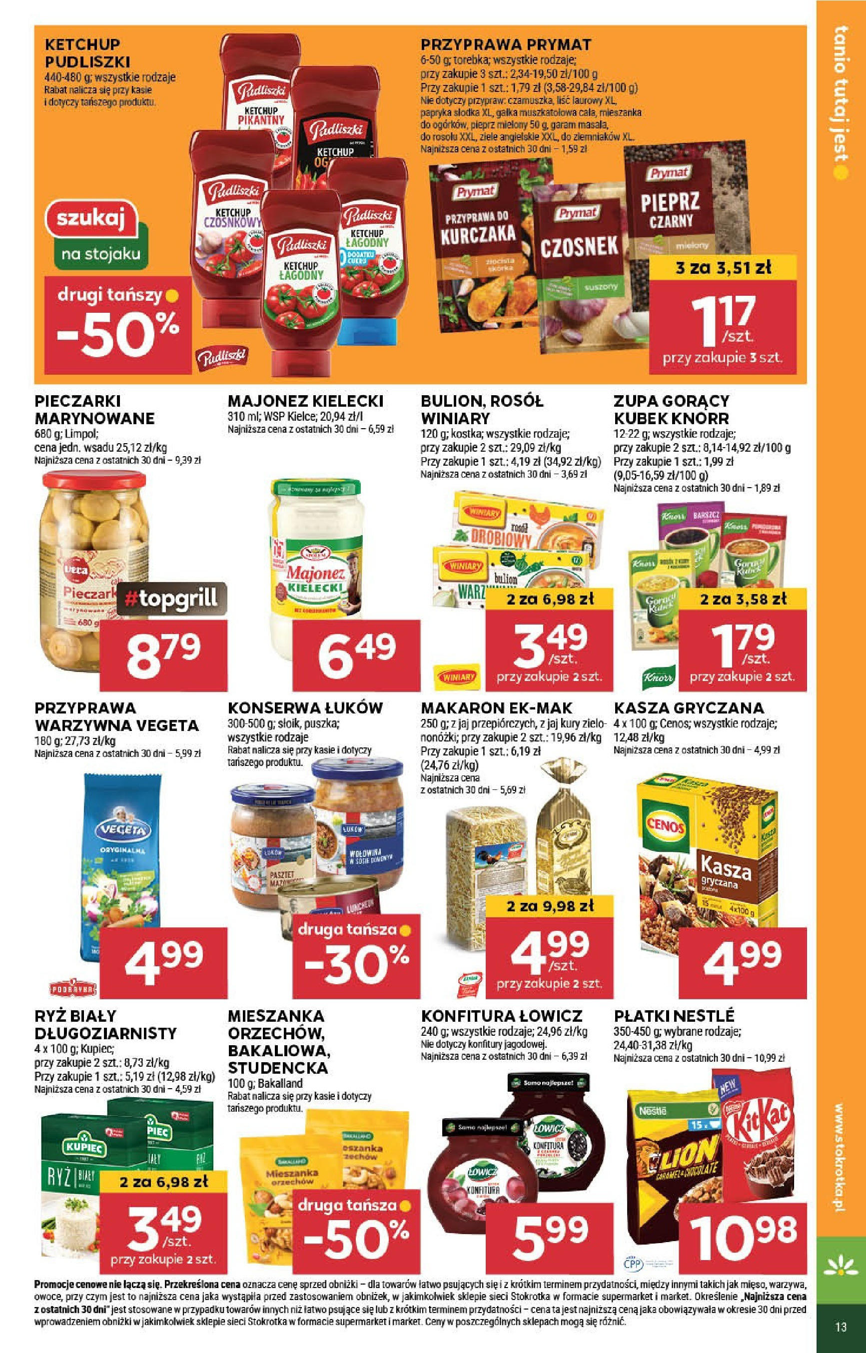 Stokrotka Gazetka 05.06.2025 - Promocje online | Strona: 13