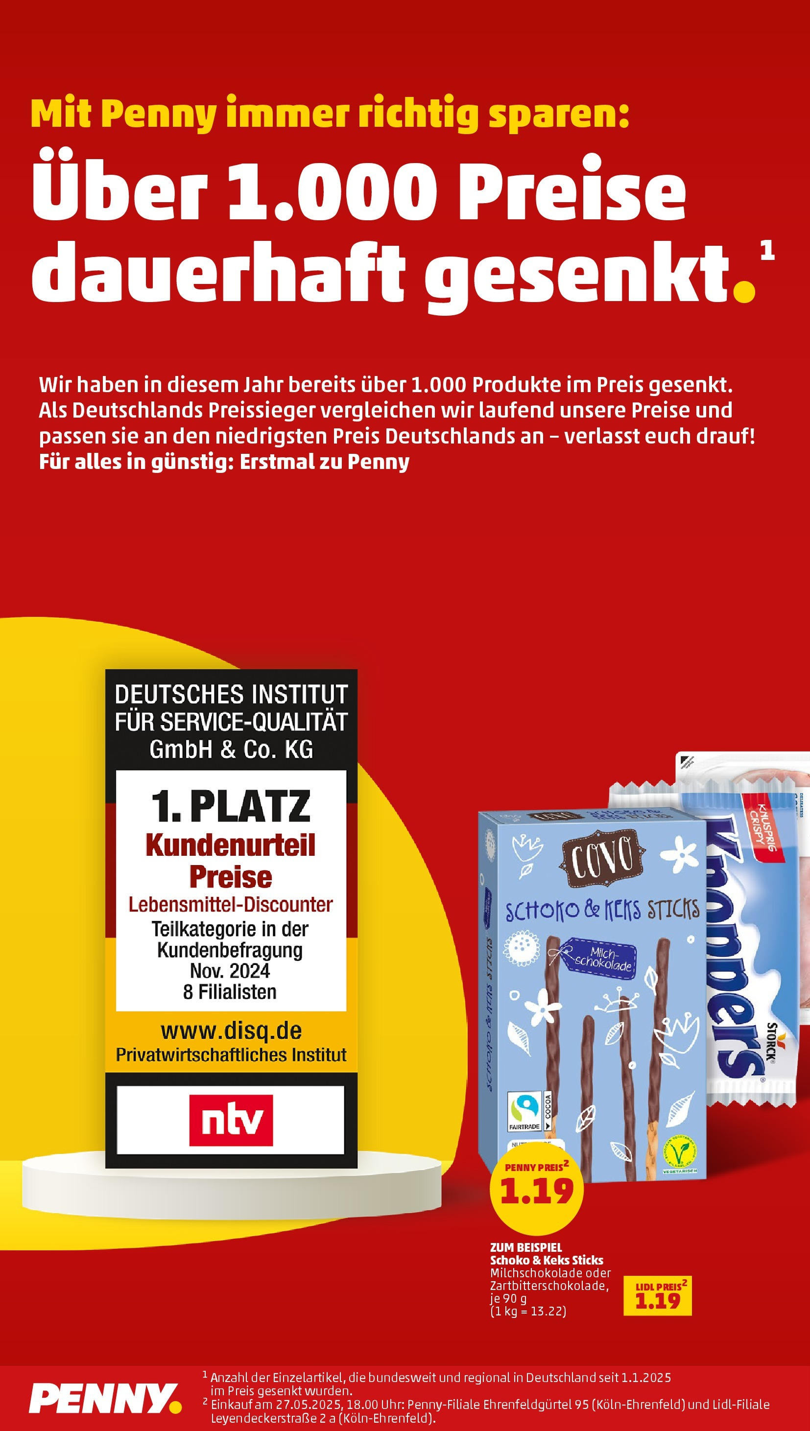 Penny - Penny: Wochenangebote (ab 01.06.2025) » Angebote Online | Seite: 2 | Produkte: Milch, Schokolade, Knoppers