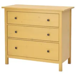 HEMNES скрин с 3 чекмеджета