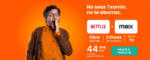 Euskaltel Fibra y móvil con Netflix Estándar con anuncios + Max - hasta el 30.06.2025