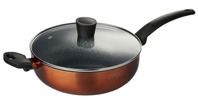 BRIO Дълбок тиган с капак или Тенджера с капак