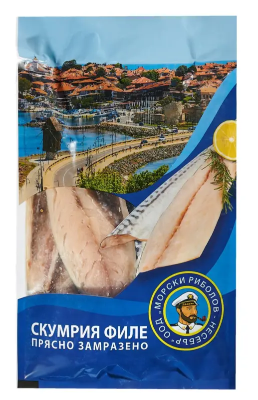 Скумрия филе замразено