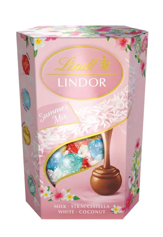 Lindt Lindor Бонбони летен Микс