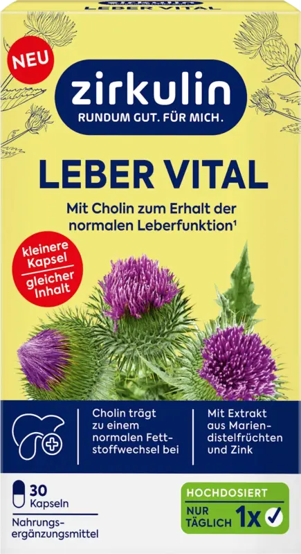 Zirkulin Leber Vital Kapseln 30 St