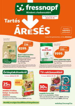 Fressnapf - Akciós újság Fressnapf megtekintése, amely érvényes 2025.06.12.-től