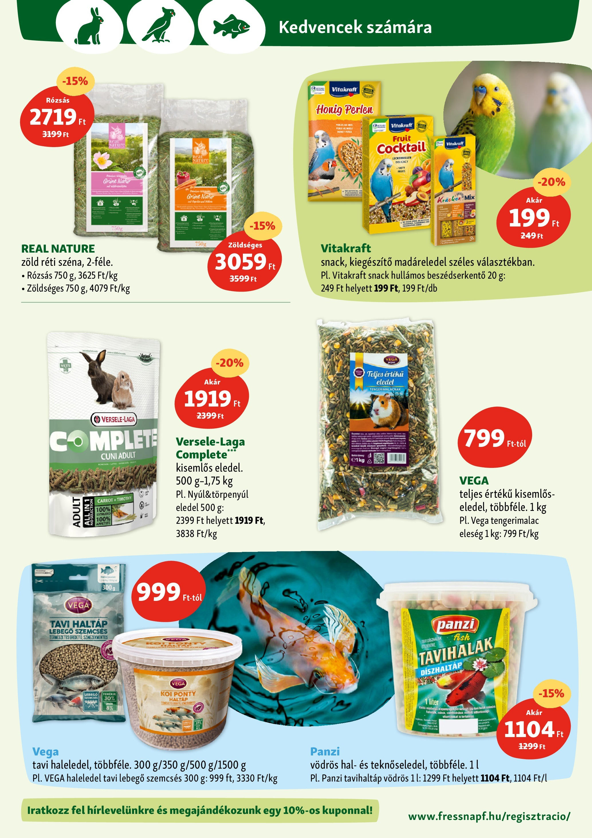 Fressnapf Akciós újság - 2025.06.12. -tól/töl > akció, lapozható szórólap 🛍️ | Oldal: 15 | Termékek: Ponty, Hal