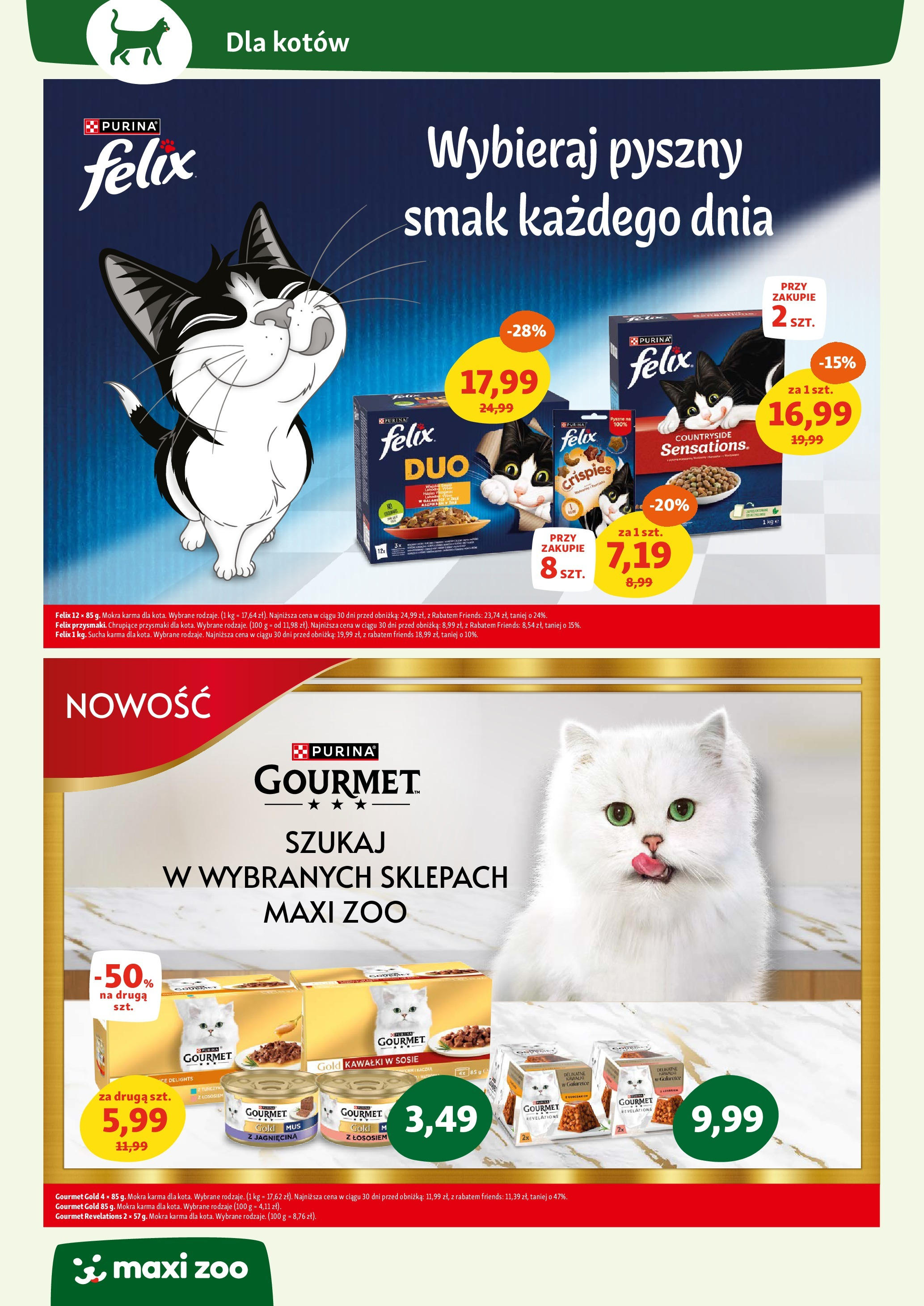 Maxi Zoo Gazetka od (05.06.2025 - 11.06.2025) | Strona: 15 | Produkty: Kaczka, Jagnięcina