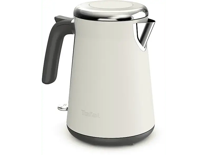 Tefal KI666A Rise Wasserkocher (Creme, 1.7 l, 2400 Watt)