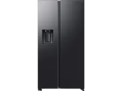 Samsung RS70F66KBFEF Side by Side, Kühl- und Gefrierkombination (634 l, B, 1784 mm hoch, Black Doi)