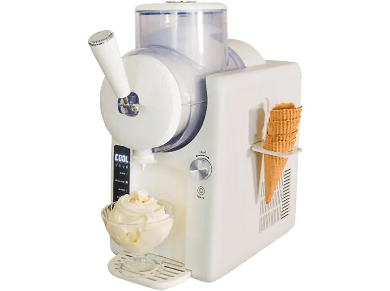 UnoLD 48950 Sofie Slush und Softeismaschine (150 Watt, 2 l, Weiß)