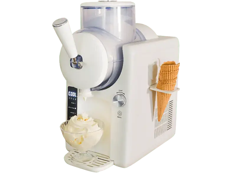 UnoLD 48950 Sofie Slush und Softeismaschine (150 Watt, 2 l, Weiß)