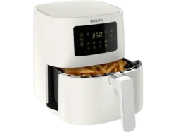 PHILIPS HD 9252/00 Essential Compact Heißluftfritteuse (4,1 l, 1400 Watt, Weiß)