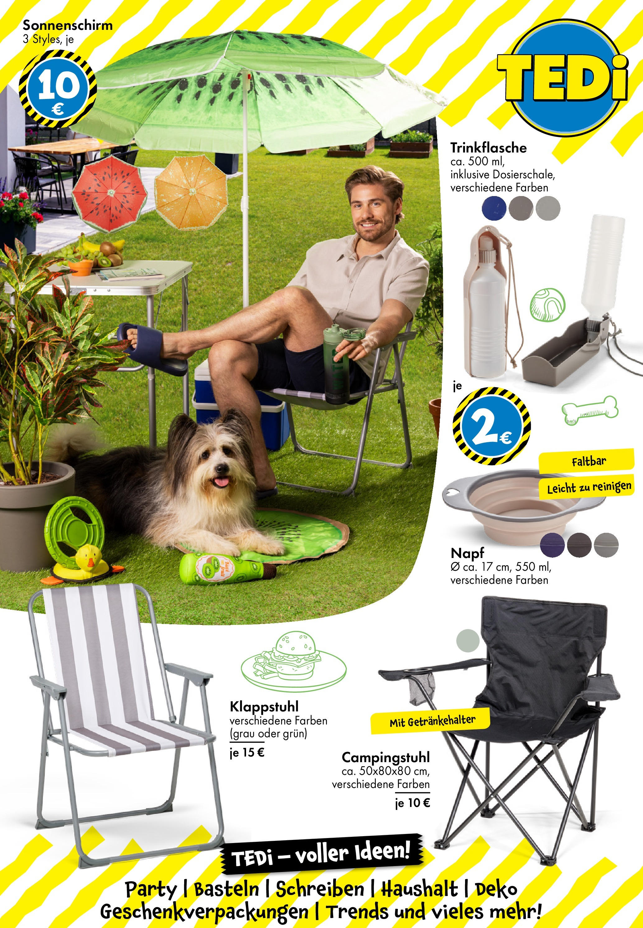 TEDi - Prospekt (ab 06.06.2025) zum Blättern | Seite: 24 | Produkte: Sonnenschirm