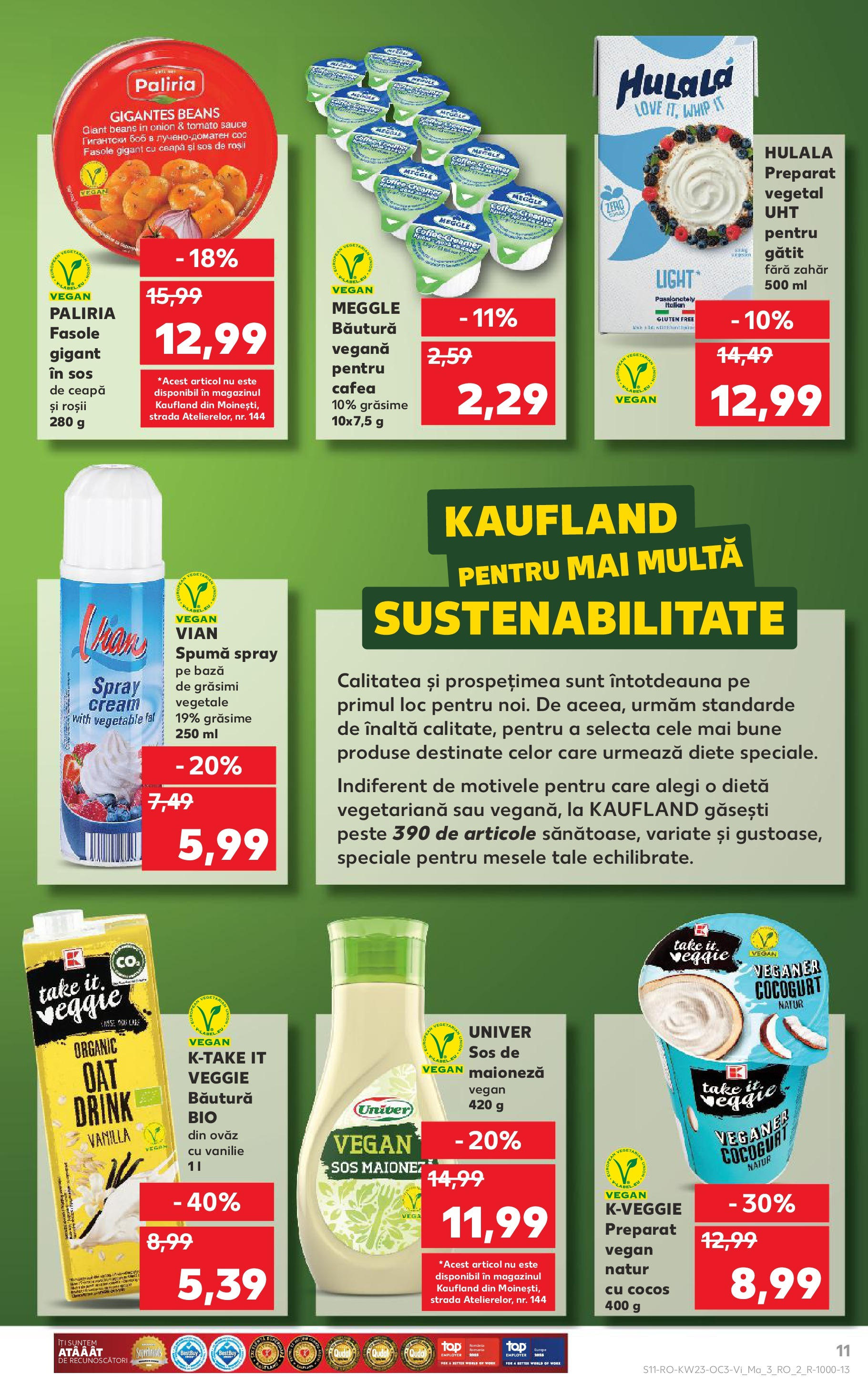 Catalog Kaufland - Sibiu 06.06.2025 - Revista si Oferta | Pagină: 11 | Produse: Cafea, Pește, Sos, Zahăr