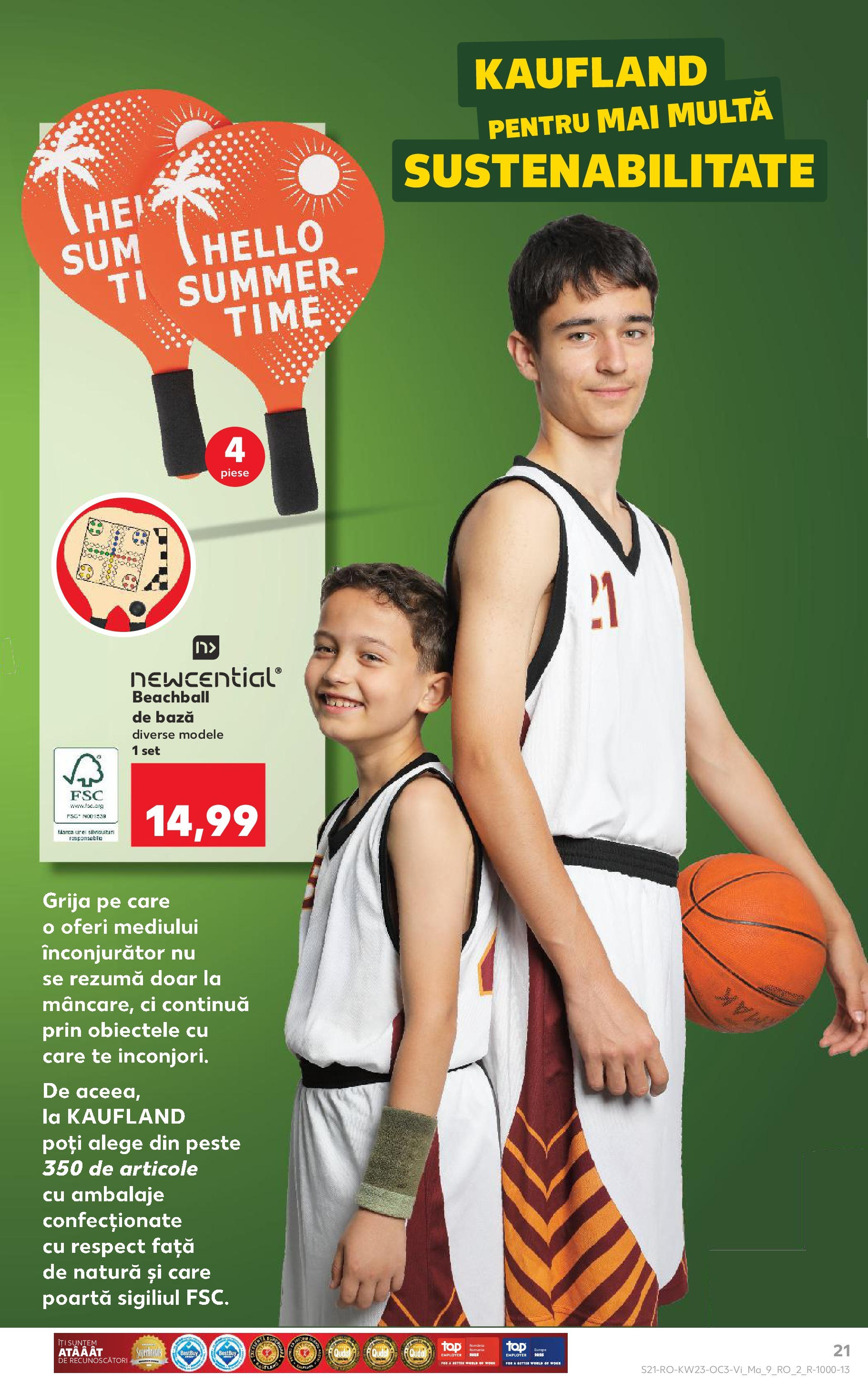 Catalog Kaufland - Sibiu 06.06.2025 - Revista si Oferta | Pagină: 21 | Produse: Pește