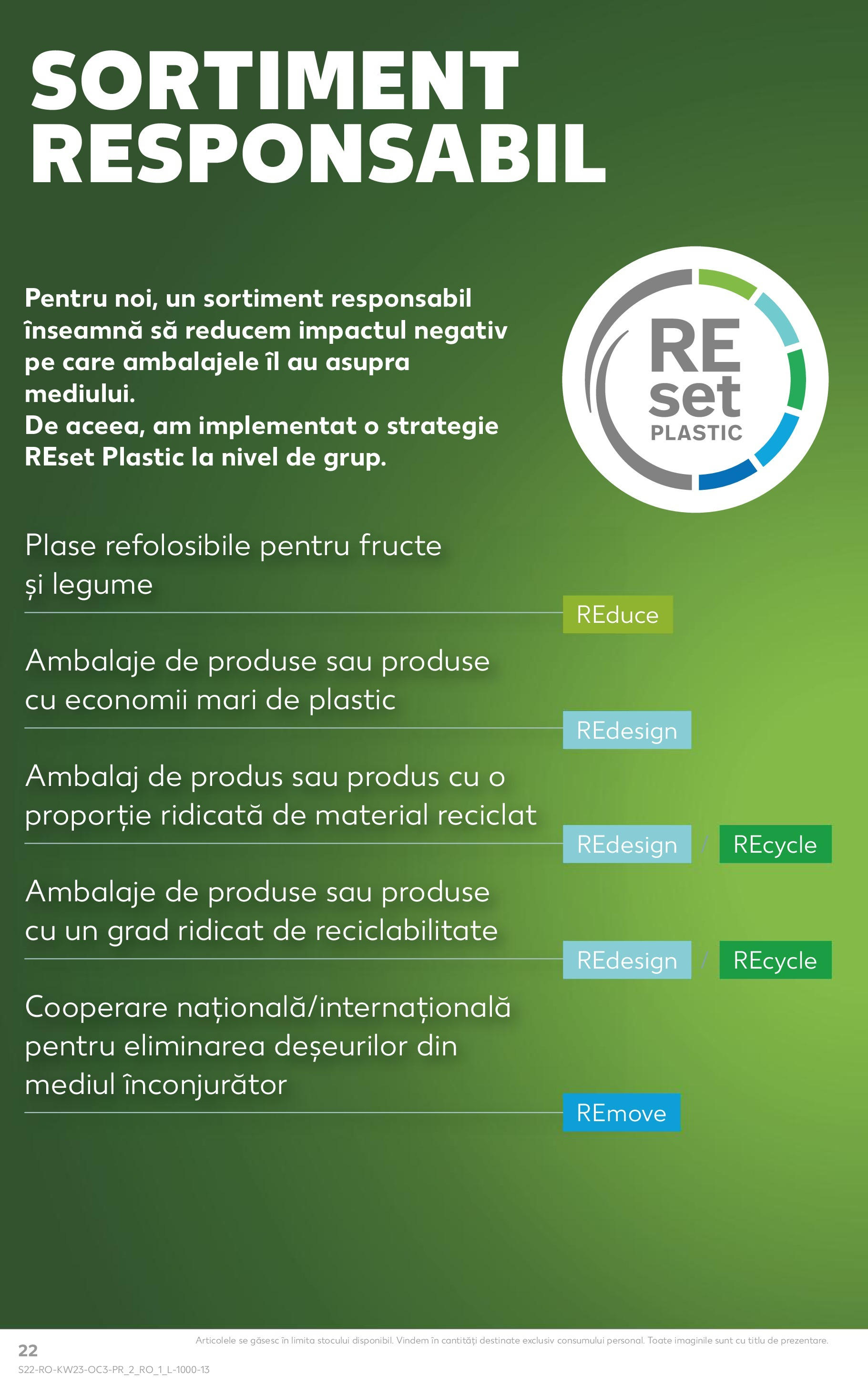 Catalog Kaufland - Sibiu 06.06.2025 - Revista si Oferta | Pagină: 22 | Produse: Legume, Fructe