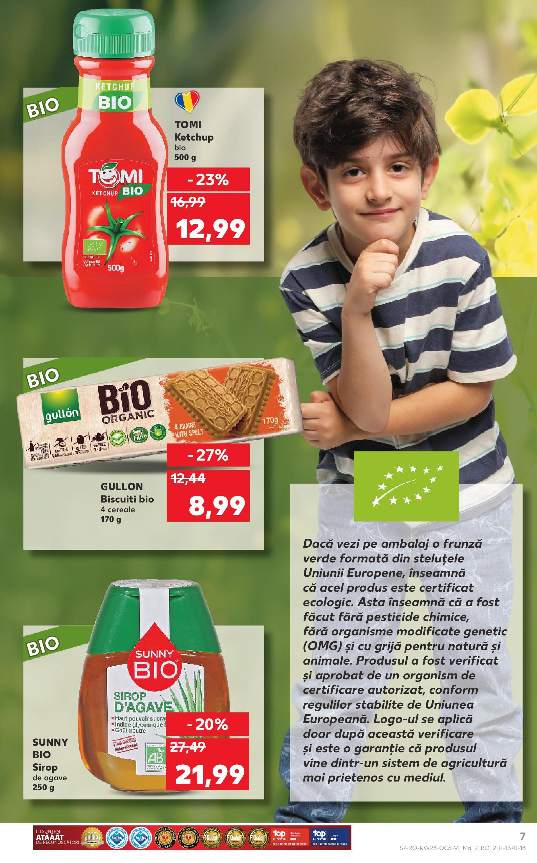 Catalog Kaufland - Alexandria 06.06.2025 - Revista si Oferta | Pagină: 7 | Produse: Şerit ödül, Cereale, Ketchup, Sirop