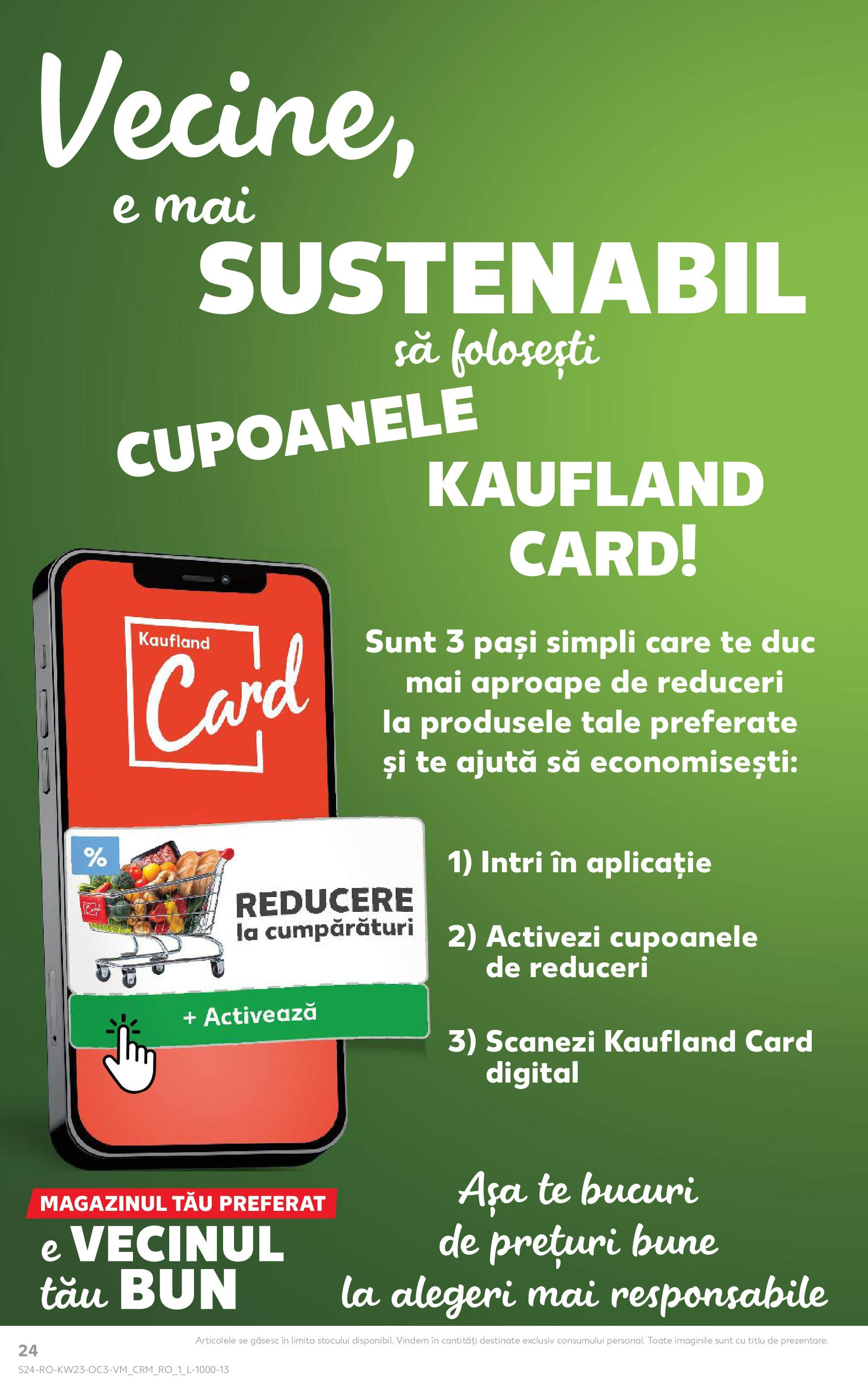 Catalog Kaufland - Sibiu 06.06.2025 - Revista si Oferta | Pagină: 24
