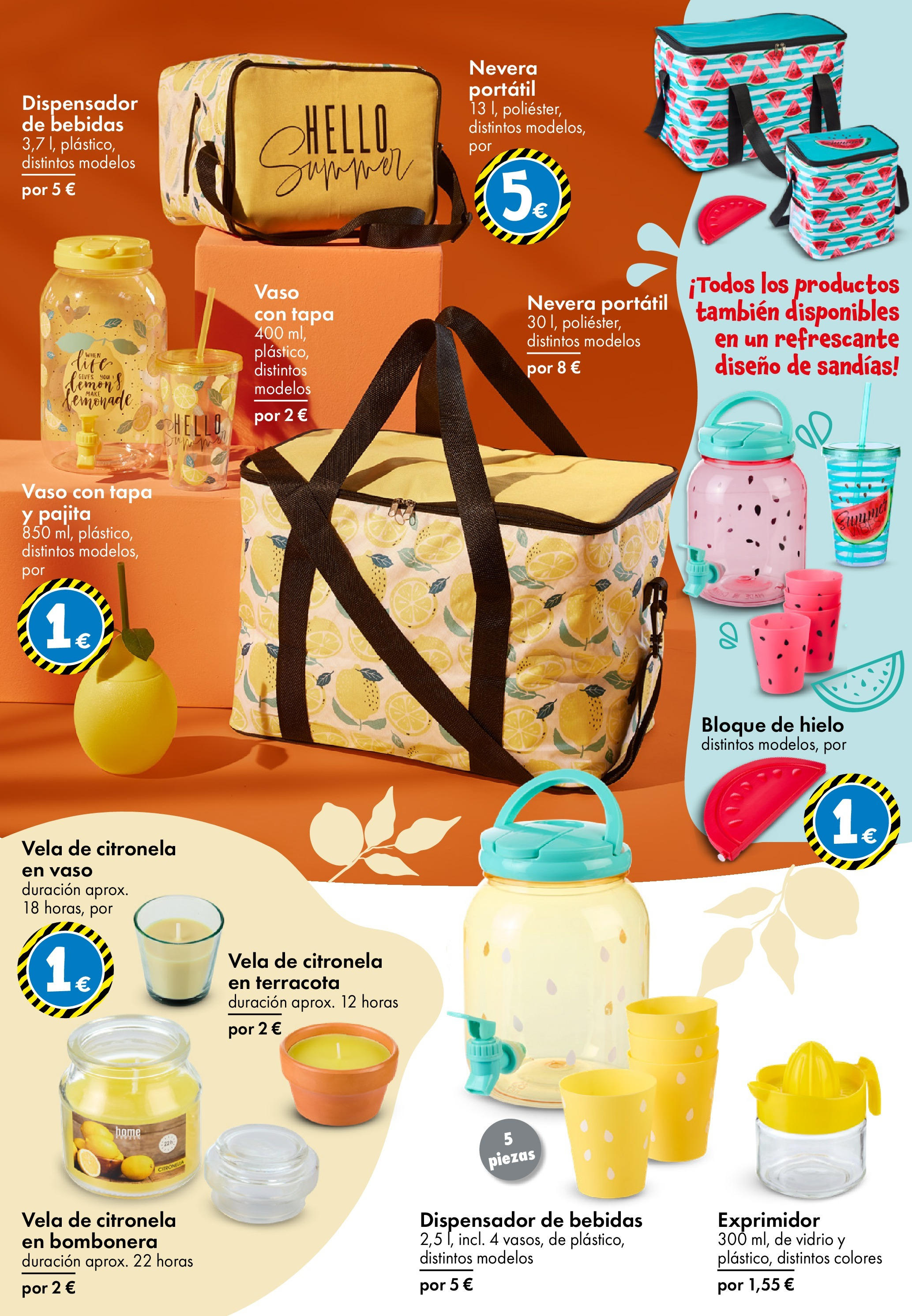 TEDi - folleto 04/06/2025 - 14/06/2025 | Página: 20 | Productos: Ηλεκτρονικα ειδη, Vela, Dispensador, Exprimidor