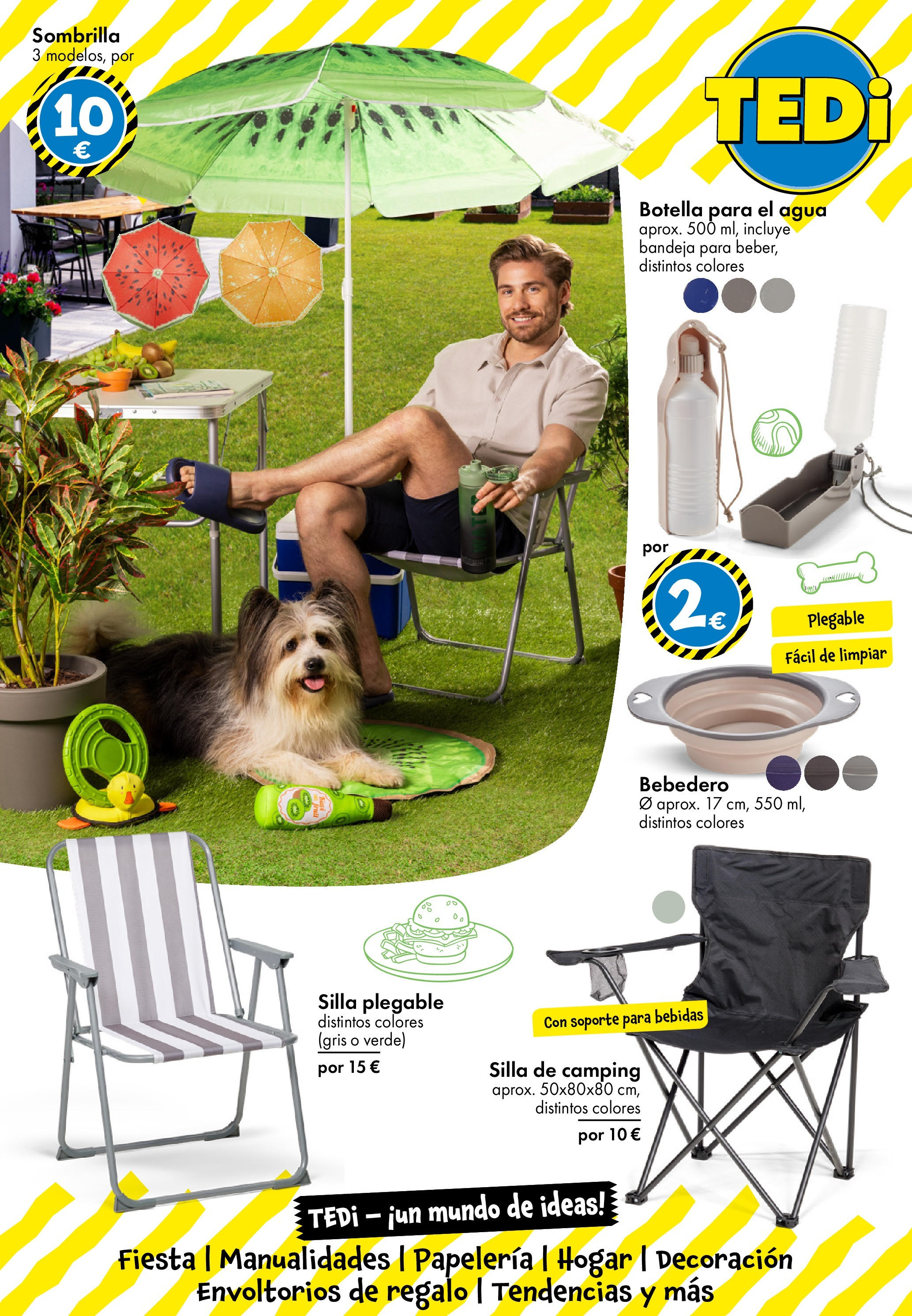 TEDi - folleto 04/06/2025 - 14/06/2025 | Página: 23 | Productos: console Nintendo Switch, Sombrilla, Bandeja, Silla