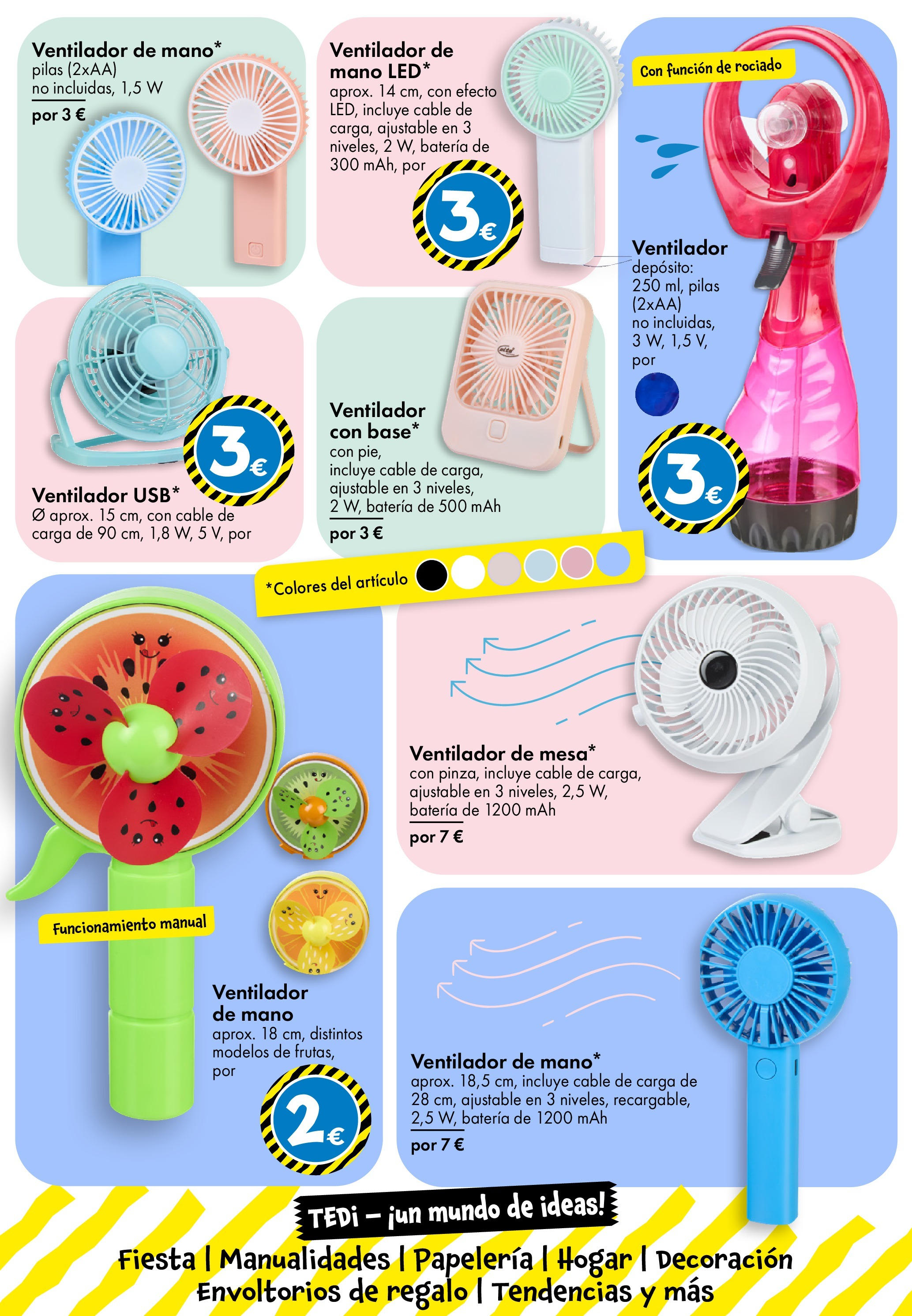 TEDi - folleto 04/06/2025 - 14/06/2025 | Página: 26 | Productos: Cable, Ventilador, Batería