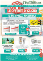 Bottega in Bio Le offerte di giugno - al 30.06.2025