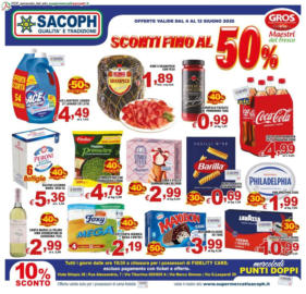 Sconti fino al 50%